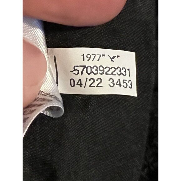 AMERICAN EAGLE Highest Rise 90s Boyfriend Straight Leg Distressed Jeans … - Picture 14 of 16